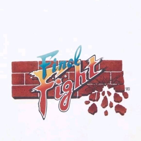 UNIQLO UT CAPCOM 40th T-shirt Final Fight White Size XL BRAND NEW WITH TAGS - Picture 1 of 5